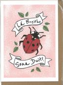Lá breithe sona duit ! (Ladybird, portrait orientation) image