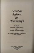 An Leabhar Aifrinn an Domhnaigh (ar athláimh) image