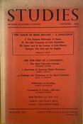 Studies - An Irish Quarterly Review, Summer 1972 (Secondhand) image