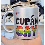 Mug – Cupán Gay – Tea or coffee cup (Silver edition) image