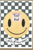 Post Nua – Comhghairdeas! – A6 greeting card image