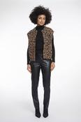 Elona Leopard Print Gilet