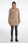 Nonna Oat Faux Fur Coat