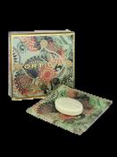 Ortigia Fico d'India Glass Plate &amp;amp; Soap