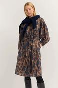 Leopard Print Midi Dress
