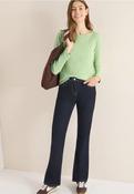 Cecil Lime Stripe Top image