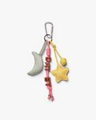 Moon and Star Clip-On Bag Charm