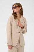 Corinne Oatmeal Short Blazer