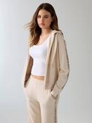 North Cream Zip Hoodie
