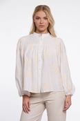 Zilan Snow White Embroidered Blouse image