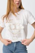 Lydia Star White T-Shirt image