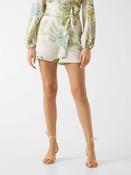 Linen Blend Multi Shorts