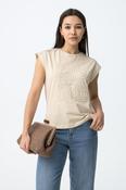 Jellicent Beige T-Shirt image