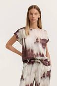 Burgundy Silky Top
