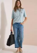 Cecil Short Sleeve Stripe Hoody image