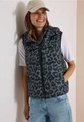 Cecil Leopard Print Gilet