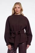 Cornelia Chocolate Short Coat image