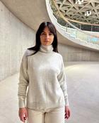 Greeley Mottled Beige Sweater