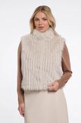 Dava Birch Faux Fur Gilet