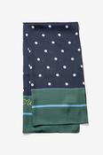 Oriana Navy Scarf image