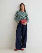 Indigo Denim Balloon Jeans image