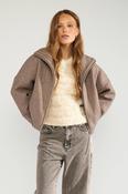 Nukimla Taupe Melange Jacket