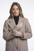 Arca Pearl Taupe Faux Fur Gloves