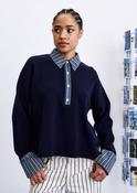 Paju Navy Sweater