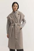 Vogue Wool Taupe Gilet