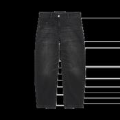 Black Barrel Jeans image