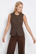 Nectarina Brown Waistcoat image
