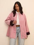 Pink Cord Freddie Barn Coat | Sixty Three Boutique