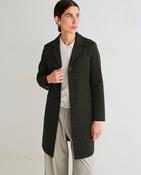 Green Herringbone Coat image