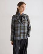 Check Shirt With Tie image