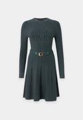 Forest Green Cable Knit Dress image