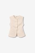 Gorgeous Cream Waistcoat | Sixty Three Boutique