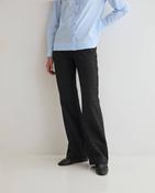 Maj Dark Grey Check Trousers image