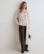 Khaki Corduroy Trousers | Sixty Three Boutique