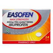 Easofen Ibuprofen 400mg Max Strength Tablets  24 Tablets image