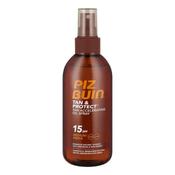 Piz Buin Tan &amp; Protect Tan Accelerating Oil Spray SPF15 Medium 150ml