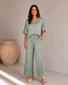 Essee Sage Cargo Co-Ord