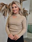 Rio Beige Sparkle Knit