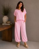 Remi Co-Ord Green Pink