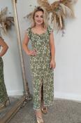 Olive Midaxi Dress - Sage