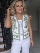 Kenny Green Embroidery Waistcoat image