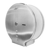 Nofer Industrial Toilet Roll Dispenser (XL 260mm Dia Rolls) (Polished, Satin, Black, White)