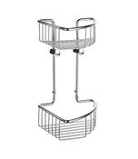 Smedbo SDK1021 Sideline Double Corner Shower Basket image