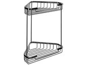 Bisk B00048NI Double Corner Soap Basket image