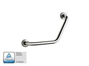 Bisk B04777PO Pro Angled Grab Bar Chrome 220mm image