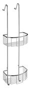 Smedbo SDK1041 Sideline Hanging Double Shower Basket image